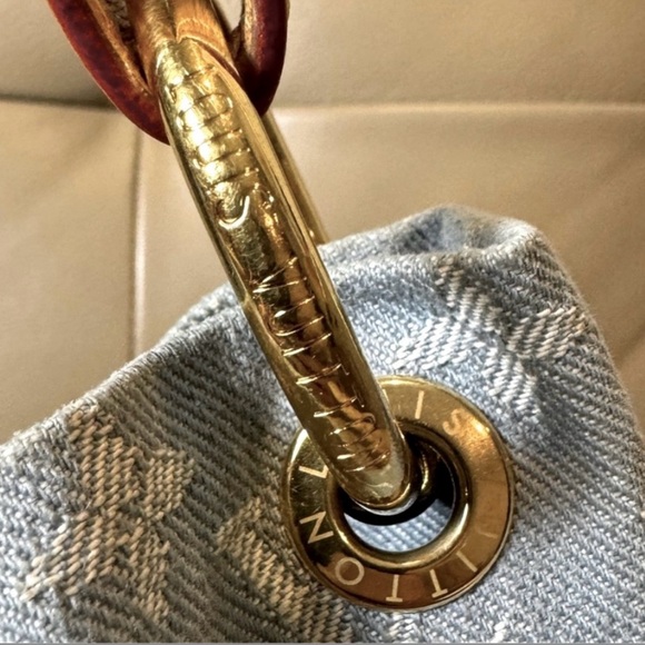 💎Louis Vuitton Daily GM Hobo bag - denim w/ COA - Picture 6 of 10